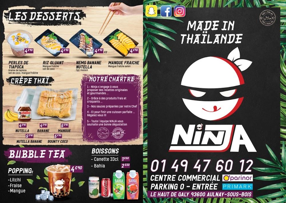 Ninja Thai - Menu Image 3