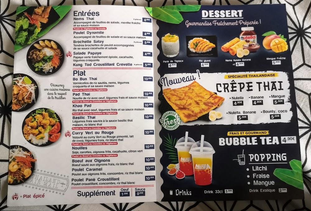 Ninja Thai - Menu Image 4